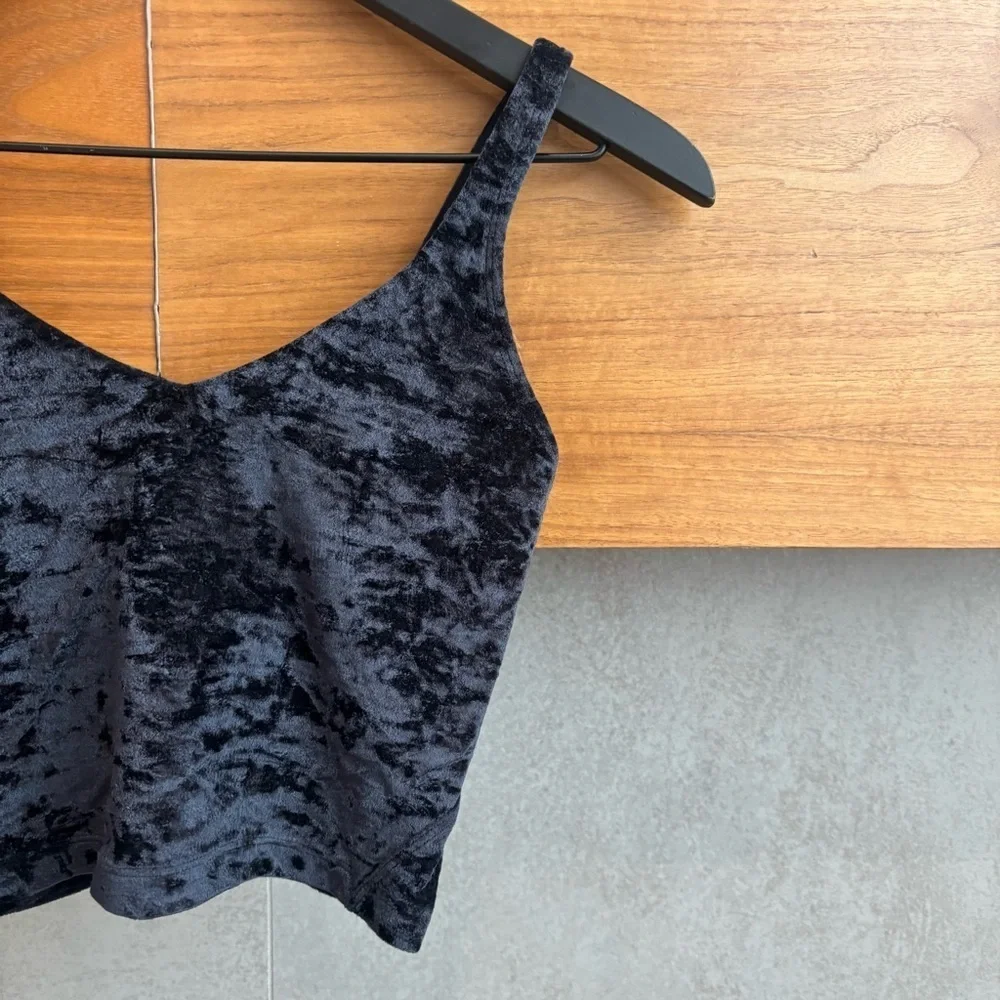 Lululemon Special Edition Align Tank Crushed Velvet, Size 4